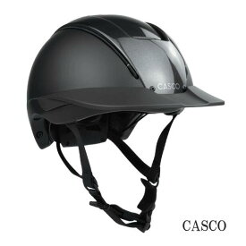 【送料無料】CASCO Duell デュエル 乗馬 乗馬ヘルメット ヘルメット 乗馬用 乗馬用品 ブラック 黒 グレー 灰色 カバロ