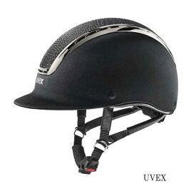 【送料無料】UVEX ユヴェックス Suxxeed Jewel VG1 サクシード ジュエル 乗馬 乗馬用 乗馬ヘルメット ヘルメット ブラック 黒 カバロ