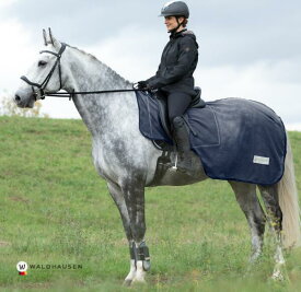 【送料無料】AW コンフォート フライエクササイズラグ 乗馬 乗馬用 乗馬用品 馬具 ネイビー 紺 グレー 灰色 カバロ