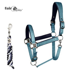 【送料無料】FairPlay フェアプレイ ビルバオ 無口＆曳手セット 乗馬 乗馬無口 乗馬曳手 馬具 馬 馬用 うま用 カバロ