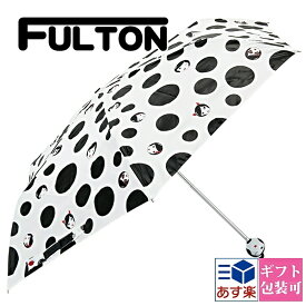 フルトン FULTON 傘 かさ 折りたたみ傘【折り畳み傘 雨傘 ルルギネス LULU GUINNESS コラボ ドット柄 ドールフェイス おしゃれ 軽量 レディース かわいい 英国王室御用達 ギフト ブランド 正規品】 通販 ギフト プレゼント 母の日 プレゼント