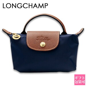 LONGCHAMP �����V���� �|�[�` Le Pliage Original Pouch 34175 089 P68 �l�C�r�[ ���f�B�[�X �~�j�o�b�O �n���h�o�b�O �� �v���A�[�W�� �I���W�i�� �u�����h ���K�i �V�i �M�t�g �v���[���g