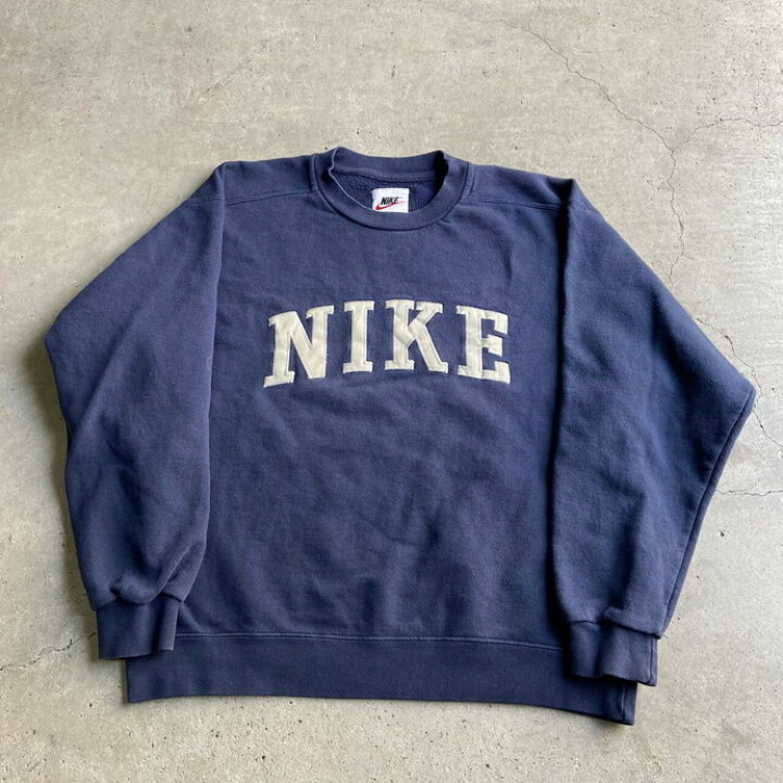 楽天市場】古着 90年代 NIKE ナイキ フロントビッグロゴ刺繍 