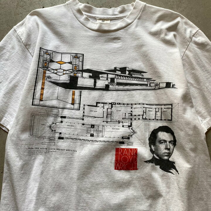 楽天市場】古着 90年代 USA製 建築家 フランク・ロイド・ライト Frank 
