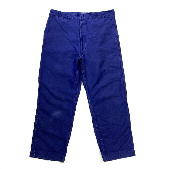 楽天市場】古着 60年代 フランス製 barde bleue ブルーモールスキン 