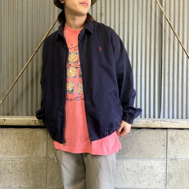 楽天市場】古着 90年代 ラルフローレン スイングトップ メンズXL相当  