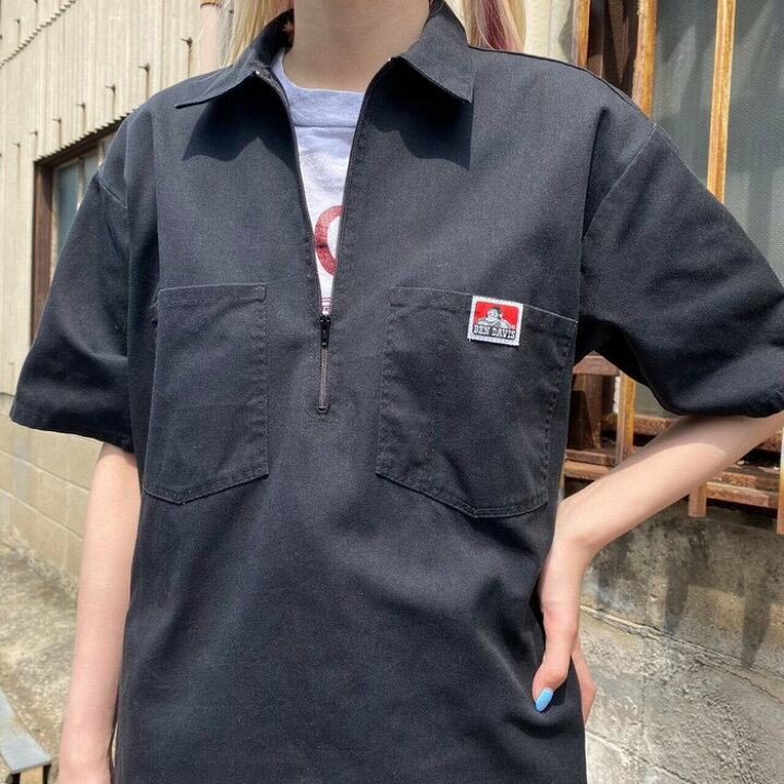 楽天市場】古着 90年代 USA製 BEN DAVIS ベンデイビス ワンポイント 