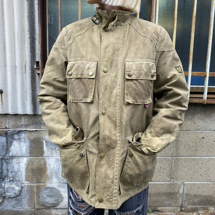 楽天市場】英国製 Belstaff ベルスタッフ GOLD Label コーデュロイ襟 