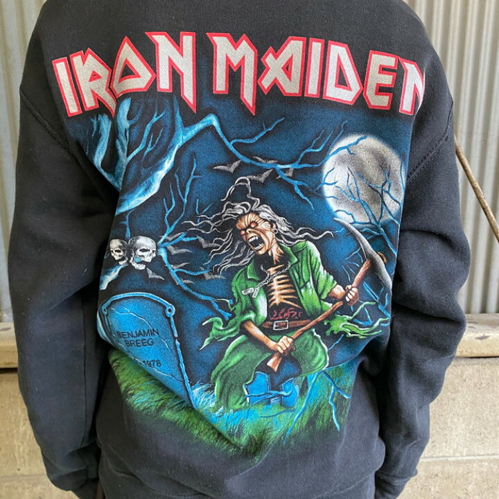楽天市場】00年代 IRON MAIDEN アイアンメイデン バンド スウェット 