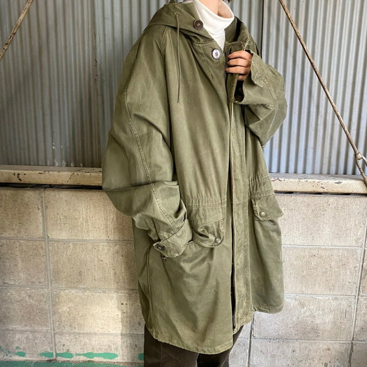 楽天市場】65年納品 フランス軍 M-64 モッズコート パーカー 
