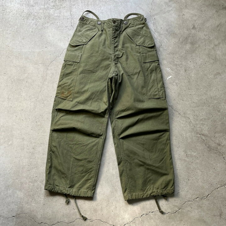 楽天市場】50年代 米軍実品 U.S.ARMY M-51 フィールドパンツ 初期型 