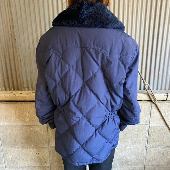 楽天市場】70年代 Schott ショット 襟ボア キルティング グース ダウン 