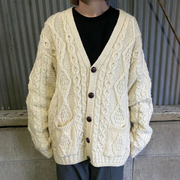 楽天市場】アイルランド製 arancrafts フィッシャーマン アランニット 