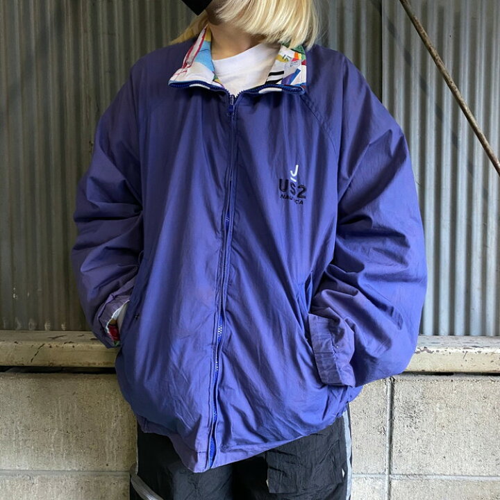 楽天市場】レア 90年代 NAUTICA ノーティカ J-US2 リバーシブル 