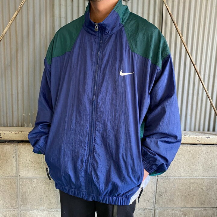 楽天市場】ビッグサイズ 90年代 NIKE ナイキ バックロゴ 刺繍 ナイロン 
