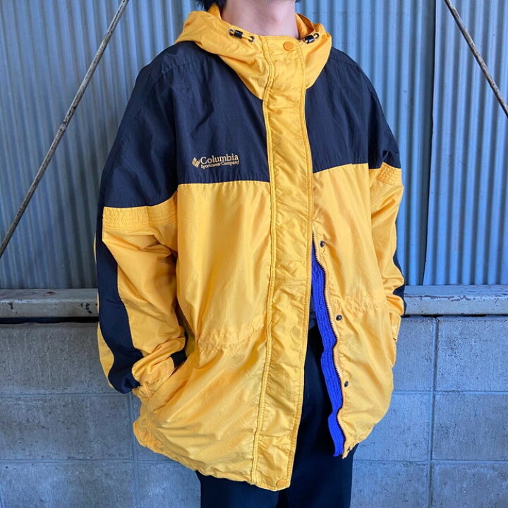 楽天市場】90年代 Columbia コロンビア ハイネック マウンテンパーカー 