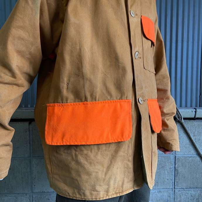 楽天市場】80年代 USA製 SAFTBAK ダック地 ハンティングジャケット