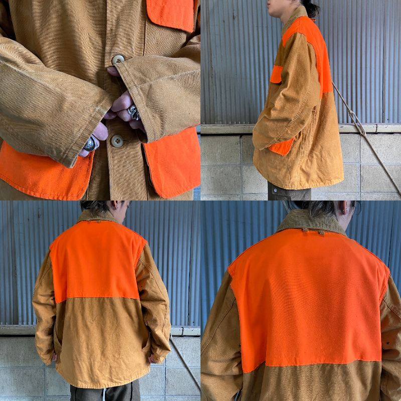 楽天市場】80年代 USA製 SAFTBAK ダック地 ハンティングジャケット