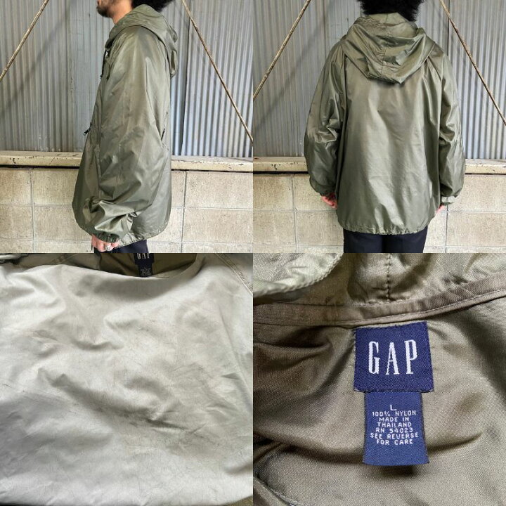 楽天市場】90年代 OLD GAP オールドギャップ ナイロン アノラック 