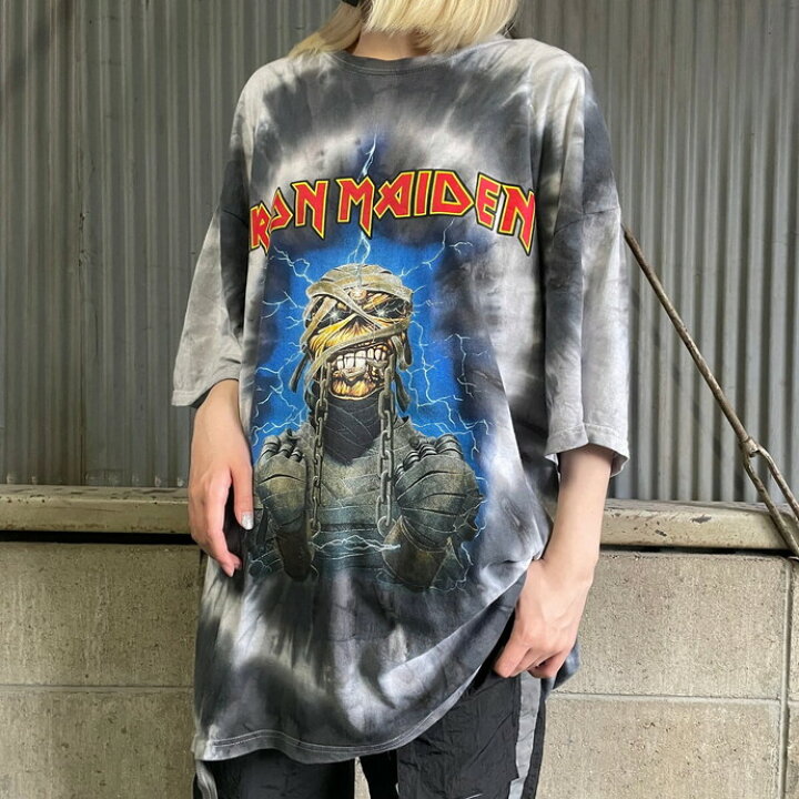 楽天市場】IRON MAIDEN アイアンメイデン タイダイ染め バンドTシャツ 