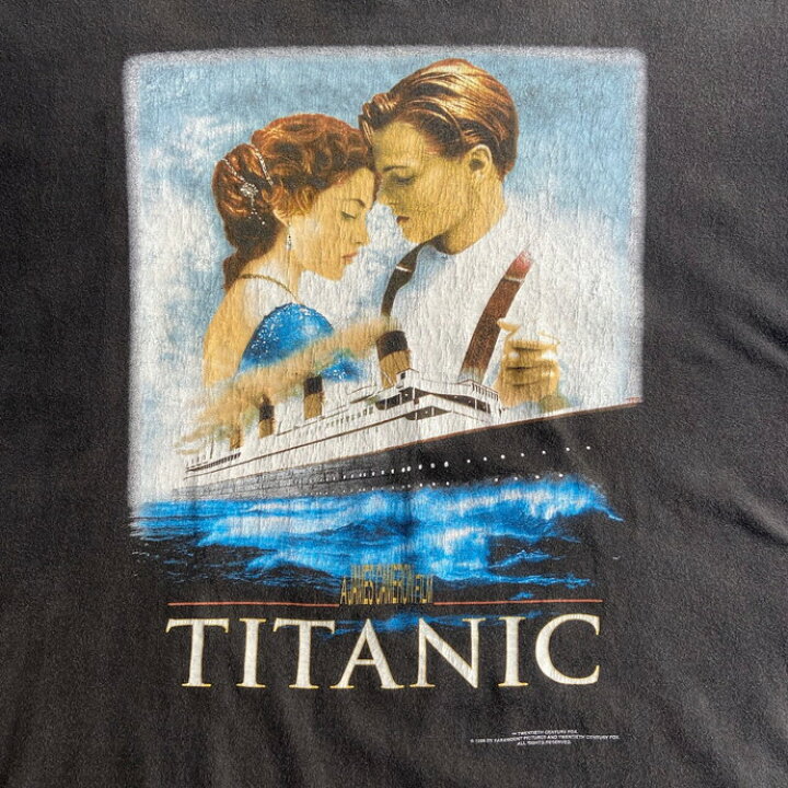 楽天市場】90年代 TITANIC タイタニック 映画 ムービーTシャツ メンズ  