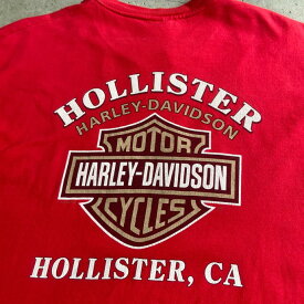 00年代 Harley-Davidson ハーレーダビッドソン ロゴ 両面プリント Tシャツ メンズL相当 【古着】【中古】【SS2309】【SS2406】