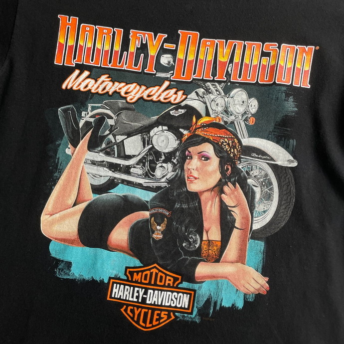 楽天市場】Harley-Davidson ハーレーダビッドソン 女性 両面プリントT