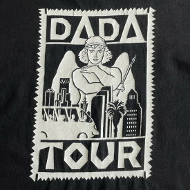 90年代 DADA TOUR アート バックプリントTシャツ メンズXL 【古着】【中古】【SS2309】