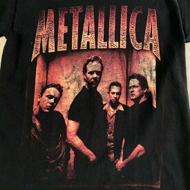 90年代 METALLICA メタリカ SUMMER 1998 NORTH AMERICA バンドTシャツ メンズM相当 【古着】【中古】【SS2309】