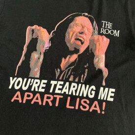 THE ROOM YOU'RE TEARING ME APART LISA! ミーム ムービー プリント Tシャツ メンズL相当 【古着】【中古】【SS2309】