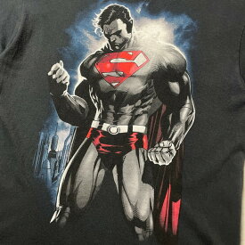 SUPERMAN スーパーマン キャラクター ムービー プリントTシャツ メンズL 【古着】【中古】【SS2309】【SS2406】