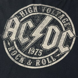 ビッグサイズ AC/DC エーシーディーシー HIGH VOLTAGE バンドTシャツ メンズ2XL 【古着】【中古】【SS2309】