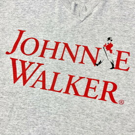 90年代 JOHNNIE WALKER ジョニーウォーカー ウイスキー 企業ロゴ Vネック プリントTシャツ メンズXL 【古着】【中古】【SS2309】【SS2406】