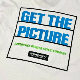 90年代 USA製 PIONEER パイオニア 企業ロゴ バックプリントTシャツ メンズL 【古着】【中古】【SS2309】【SS2406】