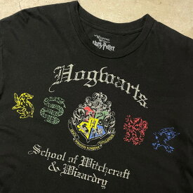 Harry Potter ハリーポッター HOGWARTS ホグワーツ ムービー プリントTシャツ メンズXL 【古着】【中古】【SS2309】【SS2406】