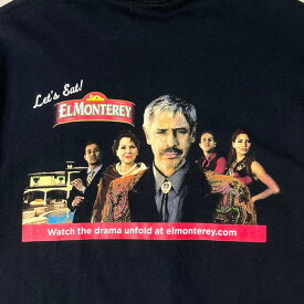 EL MONTEREY 企業ロゴ コマーシャル アドバタイジング Tシャツ メンズM 【古着】【中古】【SS2309】