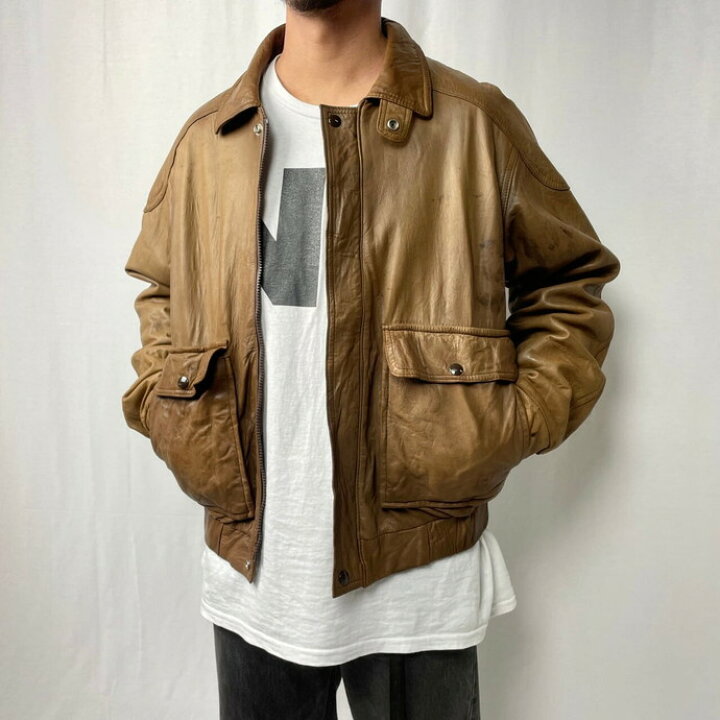 楽天市場】80年代 LONDON FOG ロンドンフォグ レザーブルゾン スポーツ 