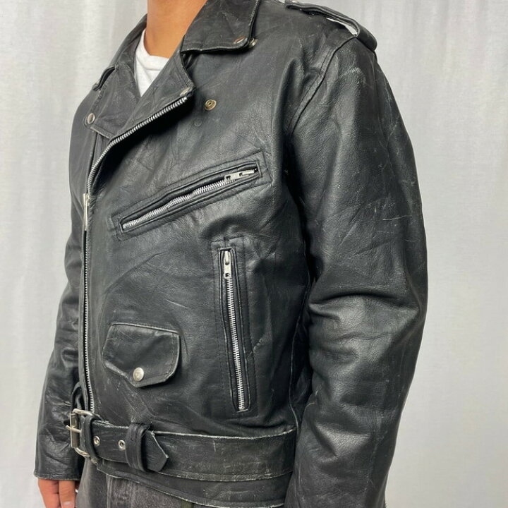 楽天市場】〜90年代 echtes leder ユーロ パキジャン ダブルライダース 