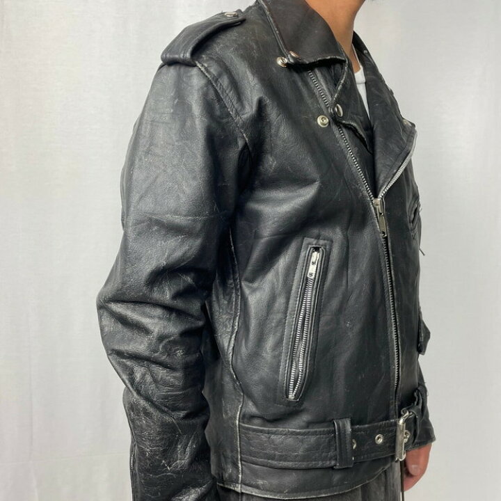 楽天市場】〜90年代 echtes leder ユーロ パキジャン ダブルライダース 
