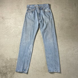 90年代 USA製 Levi's リーバイス 501 ストレート デニムパンツ W29【古着】【中古】