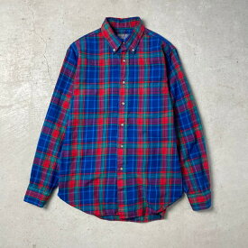 70年代 USA製 PENDLETON ペンドルトン チェックシャツ ウールシャツ メンズM【古着】【中古】