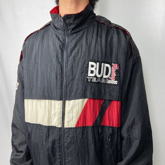 楽天市場】90年代 USA製 Budweiser バドワイザー ナイロンジャケット