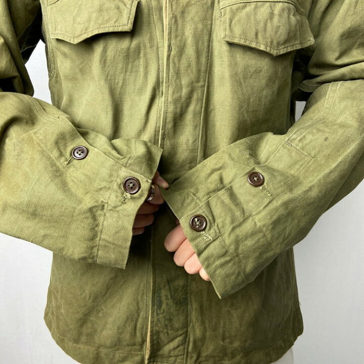 楽天市場】50年代 フランス軍 M-47/52 フィールドジャケット 軽量型  