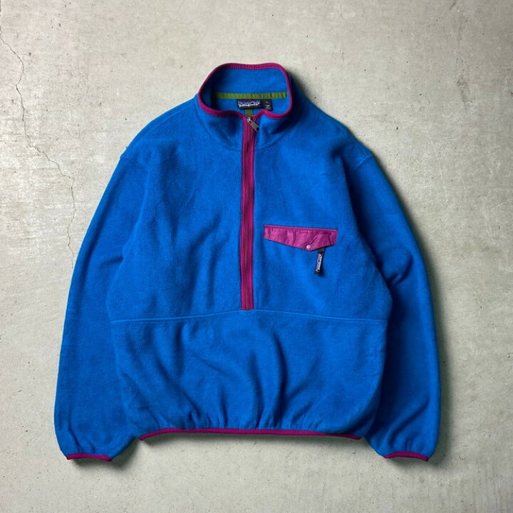 楽天市場】91年製 USA製 patagonia パタゴニア シンチラジップT-ネック 