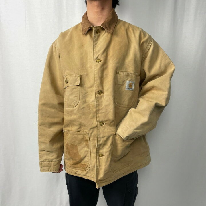 楽天市場】90年代 Carhartt カーハート ダック地 ミシガンチョアコート  