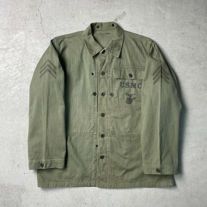 楽天市場】40年代 USMC 米軍実品 P-44 HBT ガスフラップ ミリタリー