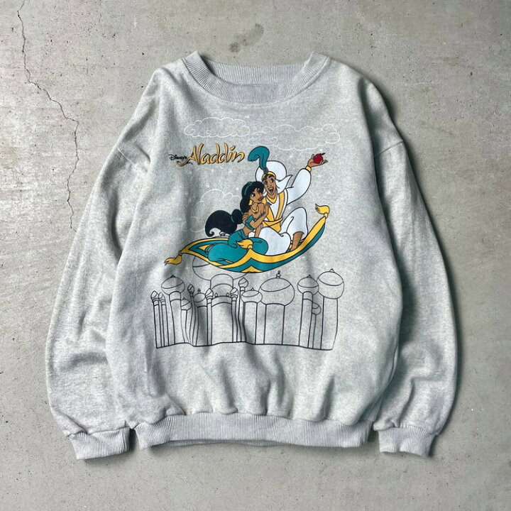 楽天市場】90年代 Disney Aladdin ディズニー アラジン スウェット  