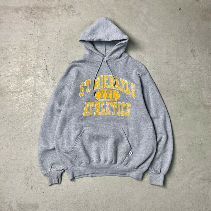楽天市場】90年代 USA製 RUSSELL ATHLETIC ラッセル カレッジ プリント  