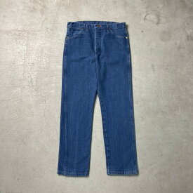 90年代 USA製 Wrangler ラングラー デニムパンツ 13MWZ ストレート メンズW35 古着【中古】