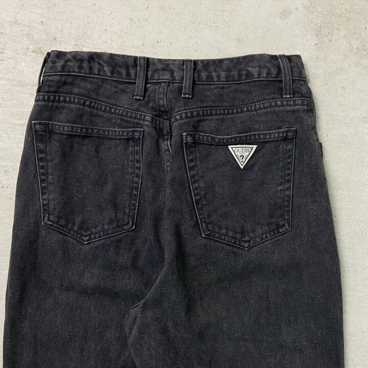 楽天市場】90年代 USA製 GUESS JEANS ゲスジーンズ ブラックデニム  